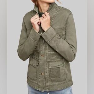 Anthropologie Kathryn Newton The Society Green Jacket